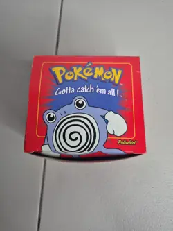 1999 Pokemon POLIWHIRL LIMITED EDITION 23k Gold Plated Card Pokeball Red Box - Image 3