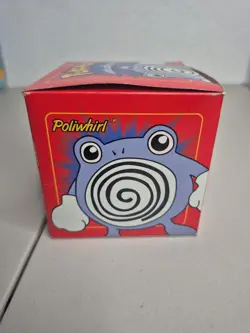 1999 Pokemon POLIWHIRL LIMITED EDITION 23k Gold Plated Card Pokeball Red Box - Image 5