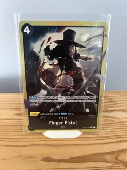 One Piece Card Game Finger Pistol Alt Art Premium Booster Vol.2 English PRB02 - Image 1