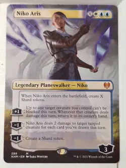 Niko Aris - Borderless - Kaldheim - Magic the Gathering MTG Nice! - Image 1