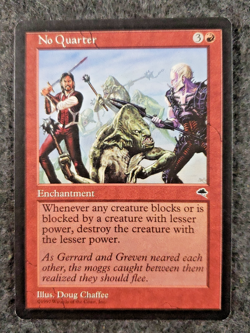 No Quarter #193 (NM) Tempest TMP Magic MTG (DS3D1L1) - Image 1