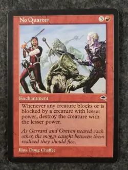 No Quarter #193 (NM) Tempest TMP Magic MTG (DS3D1L1) - Image 3