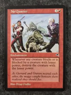 No Quarter #193 (NM) Tempest TMP Magic MTG (DS3D1L1) - Image 5