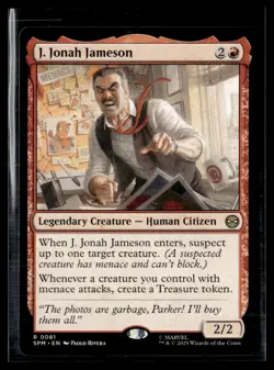 J. Jonah Jameson - SPM - MTG - EN - NM - 0081 - Image 1