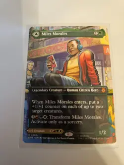 Miles Morales Borderless 0200 MTG SPM Nm/M - Image 1
