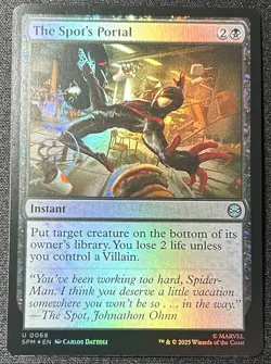 MTG Spider-Man *FOIL* U The Spot's Portal #0068 - Image 1