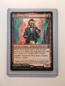 MTG Gwen Stacy Ghost-Spider (#078), Marvel's Spider-Man, Non-Foil, NM Mythic - Image 3