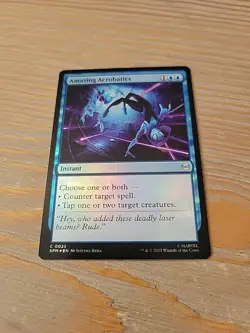 NM Foil Amazing Acrobatics, MTG, Marvel's Spider-Man, Magic the Gathering, 25 - Image 2