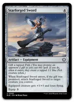 Starforged Sword #249 (NM) Bloomburrow BLB Magic MTG - Image 1