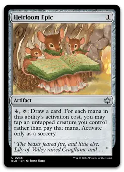 Heirloom Epic #246 (NM) Bloomburrow BLB Magic MTG - Image 1