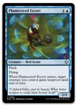 Plumecreed Escort #65 (NM) Bloomburrow BLB Magic MTG - Image 1