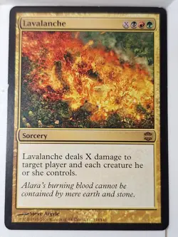 Lavalanche - Alara Reborn - Magic the Gathering MTG Nice! - Image 1