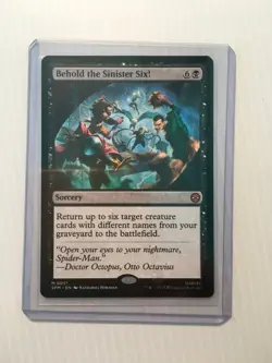 MTG Behold the Sinister Six! #0051 Marvel's Spider-Man Magic The Gathering - Image 3