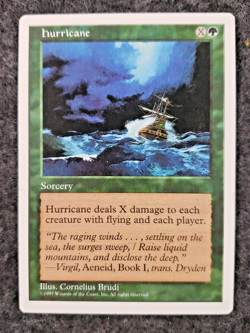 Hurricane (NM) Fifth Edition 5ED Magic MTG (DS3D1L1) - Image 1