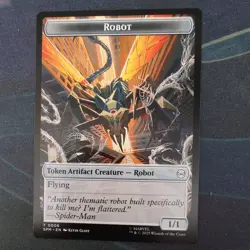 MTG Food Token Artifact 0005 [Spider-man Near Mint] - Image 2