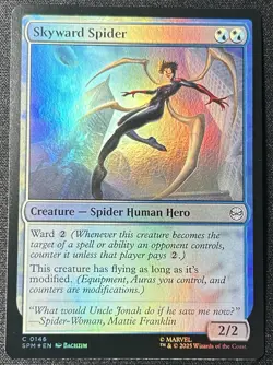 MTG Spider-Man *FOIL* C Skyward Spider #0146 - Image 1