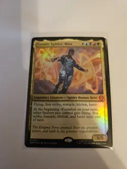 Cosmic Spider-Man FOIL MTG SPM Nm/M - Image 1