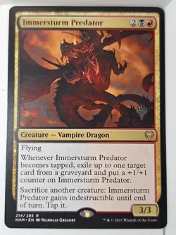 Immersturm Predator - Promo Pack - Magic the Gathering MTG Nice! - Image 1