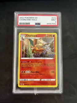 2022 Pokemon Charizard - Pokemon Go - 010/078 - PSA 9 MINT - Image 1