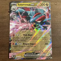 Salamence ex 114/159 - Pokemon SV09: Journey Together - Double Rare Holo (NM) - Image 1