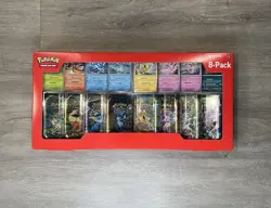 Pokemon TCG: Scarlet & Violet Prismatic Evolutions 8 Pack Mini Tin Set (Costco) - Image 1