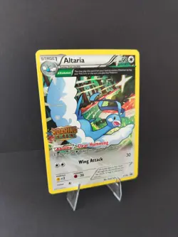 Pokemon TCG: 2015 XY Black Star Promos Altaria XY46 Stamped Prerelease Promo NM - Image 3