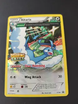 Pokemon TCG: 2015 XY Black Star Promos Altaria XY46 Stamped Prerelease Promo NM - Image 5
