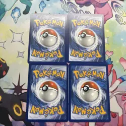 x4 Marshadow 080/132 - Mega Evolution - Pokemon - NM/M English playset - Image 2