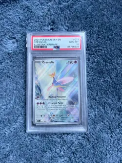 2024 Pokemon Shrouded Fable Illustration Rare Cresselia #071 PSA 10 - Image 1