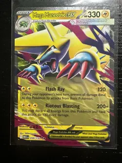 Mega Manectric Ex 50/132 Mega Evolution MEG M/NM Pokemon TCG Ships today! - Image 1
