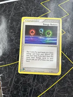 Energy Restore 81/109 Ruby & Sapphire Pokemon Card - Image 1