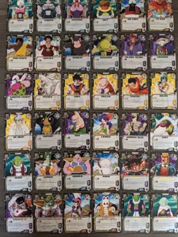 Dragon Ball Z CCG Bandai The Awakening Complete Set 90 Card EXCLUDING SUPER RARE - Image 1