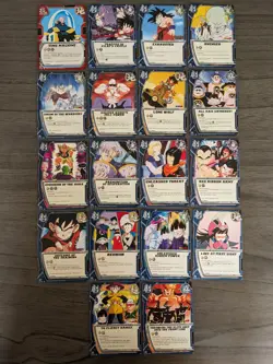 Dragon Ball Z CCG Bandai The Awakening Complete Set 90 Card EXCLUDING SUPER RARE - Image 3
