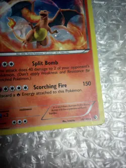 Charizard 20/149 Boundaries Crossed Holo Rare Heavy Played Pokemon Card - Image 3