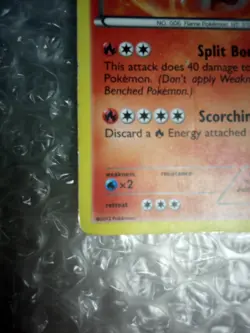 Charizard 20/149 Boundaries Crossed Holo Rare Heavy Played Pokemon Card - Image 4