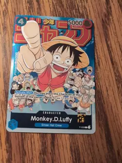 Monkey.D.Luffy (Event Pack Vol. 2) P-033 One Piece Promotion Cards Foil - Image 1