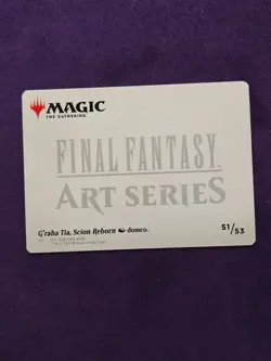 MTG Final Fantasy Art Series G'raha Tia, Scion Reborn x1 NM Art Card - Image 2
