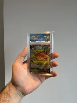 Ace 10 Gem Mint Pokemon Charizard v AltArt SWSH260 Ultra Premium card - Image 1