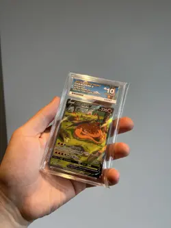 Ace 10 Gem Mint Pokemon Charizard v AltArt SWSH260 Ultra Premium card - Image 2