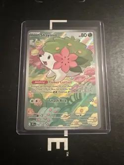 Pokemon TCG Destined Rivals Shaymin Card 185/182 Full art - Image 1