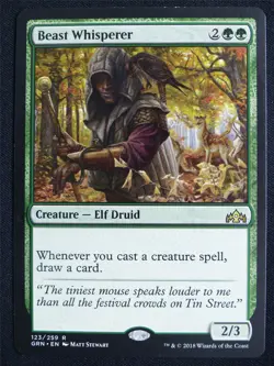Beast Whisperer - GRN - Mtg Card #3GO - Image 1
