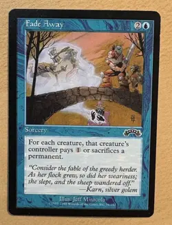 MTG Fade Away Magic The Gathering Sorcery Card #34 - Image 1