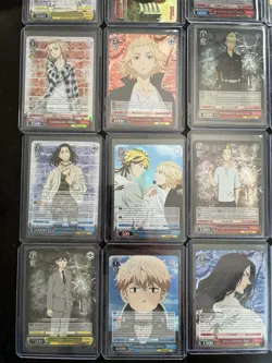 Weiss Schwarz Tokyo Revengers LOT 30 cards - SR and RRR - ALL IN TOP LOADERS - Image 4