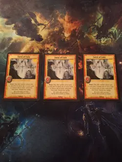 Twist of Fate x 3 | Warlord Saga of the Storm CCG | Staple Cards - Image 1