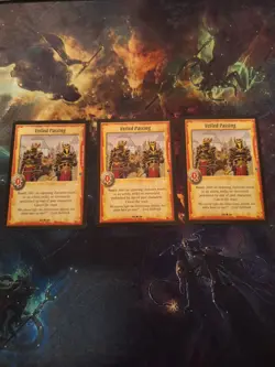 Veiled Passing x 3 | Warlord Saga of the Storm CCG | Staple Cards - Image 1