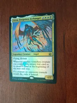 Liesa, Forgotten Archangel #232 NM - MTG Innistrad Midnight Hunt FOIL Promo - Image 2