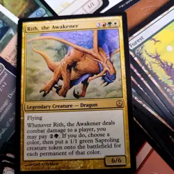 Magic Commander Deck MTG 100 - Rith, the Awakener of CATS Tribal Kindred NayaFun - Image 1