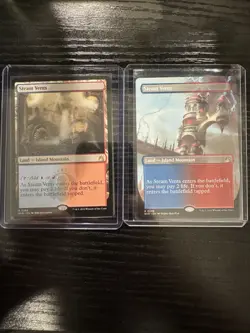 x2 Steam Vents (x1 Borderless) Ravnica Remastered Regular - Image 1