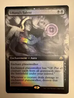 Liliana's Talent (Extended Art) #84 (Foil) March of the Machine MOC Magic MTG - Image 1
