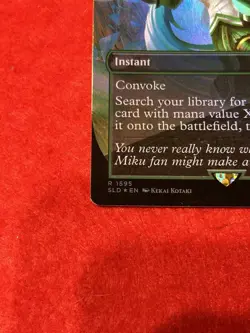 MTG Chord of Calling Foil 1595 SLD Hatsune Miku Secret Lair - Image 5